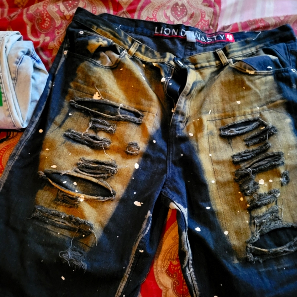 Mens jean shorts